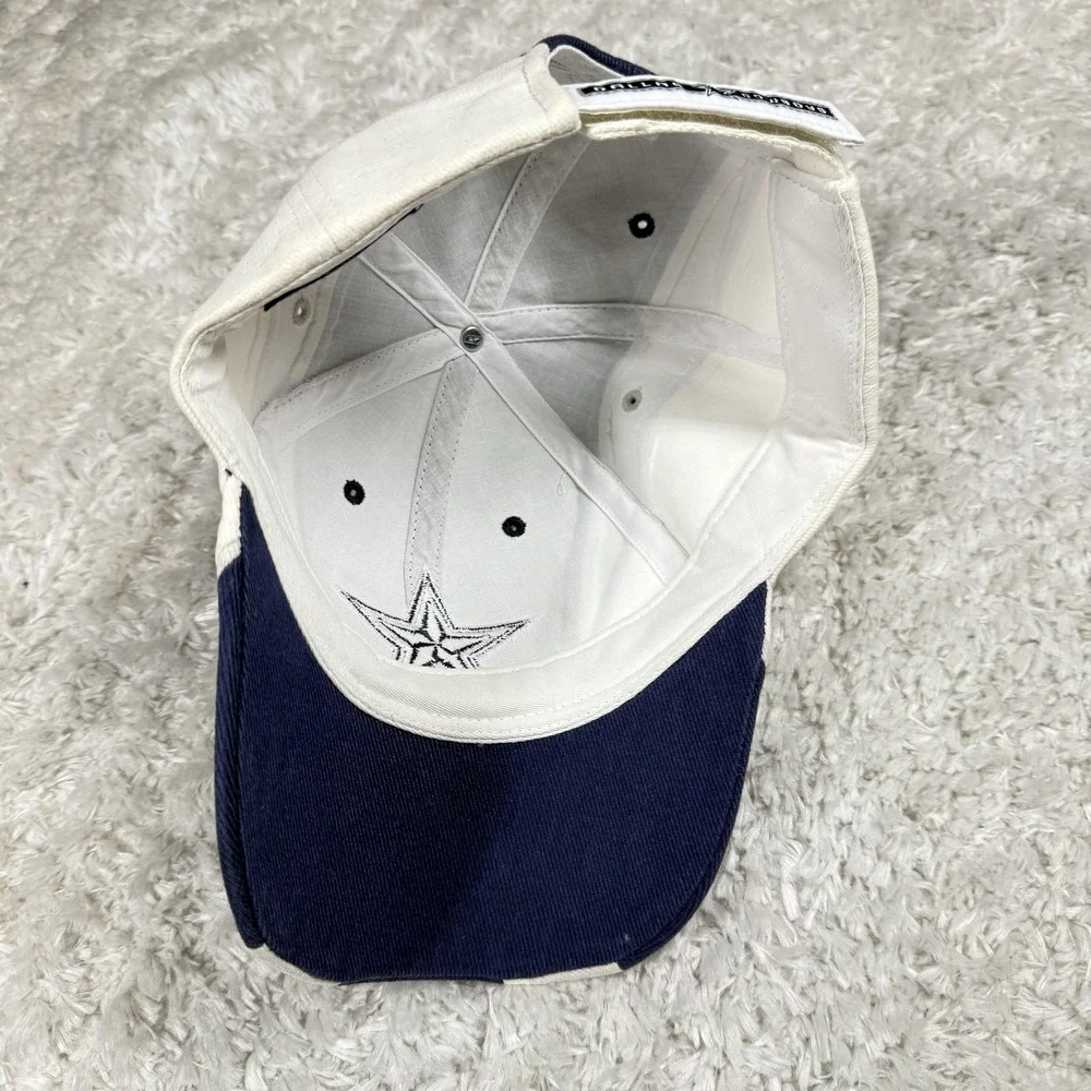 Vintage Dallas Cowboys Hat Cap Strap Back NFL Mens Reebok OS Y2K Dad Hat Star